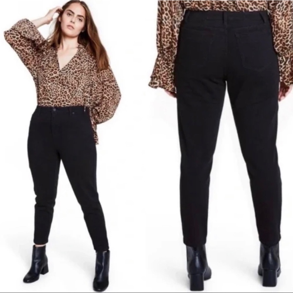 Nili Lotan X Target Women's High Rise Ankle Length Skinny Jeans Black Size 6